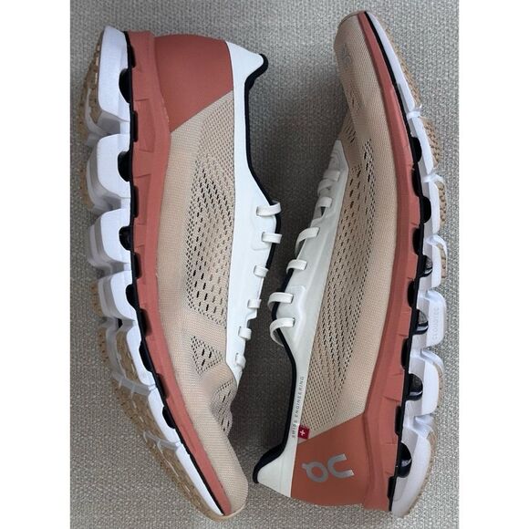 On Running Cloudboom 1 Women’s Sneakers in Savannah/ White, SZ 9.5 - Picture 1 of 12